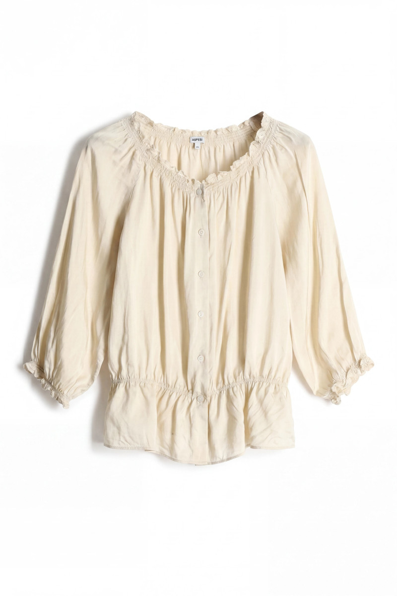 Blúzka Aspesi Camicia Mod.5452 Avorio