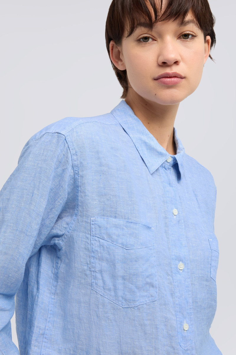 Košeľa Aspesi Camicia Mod.5450 Azzurro