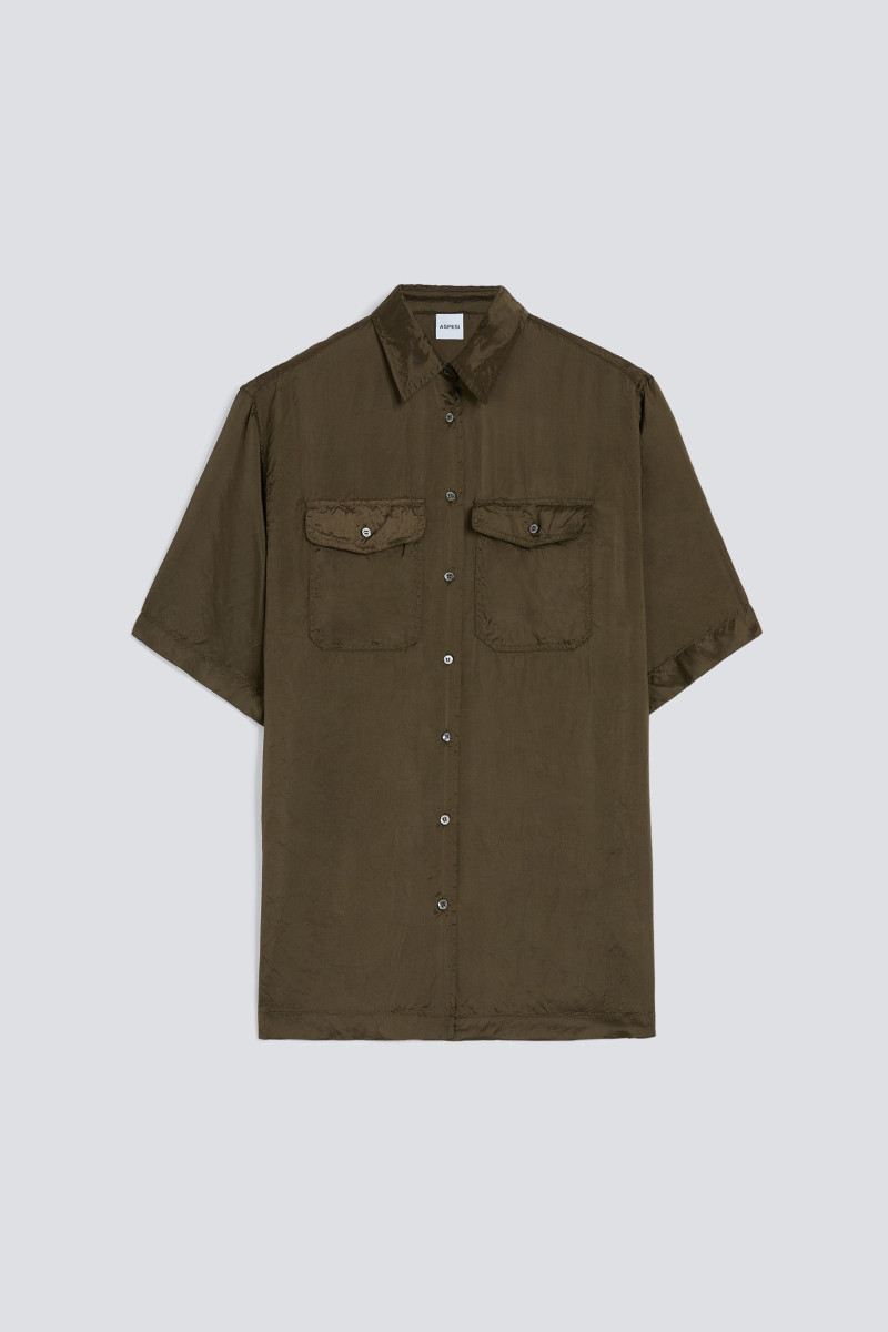 Košeľa Aspesi Camicia Mod.5449 Militare