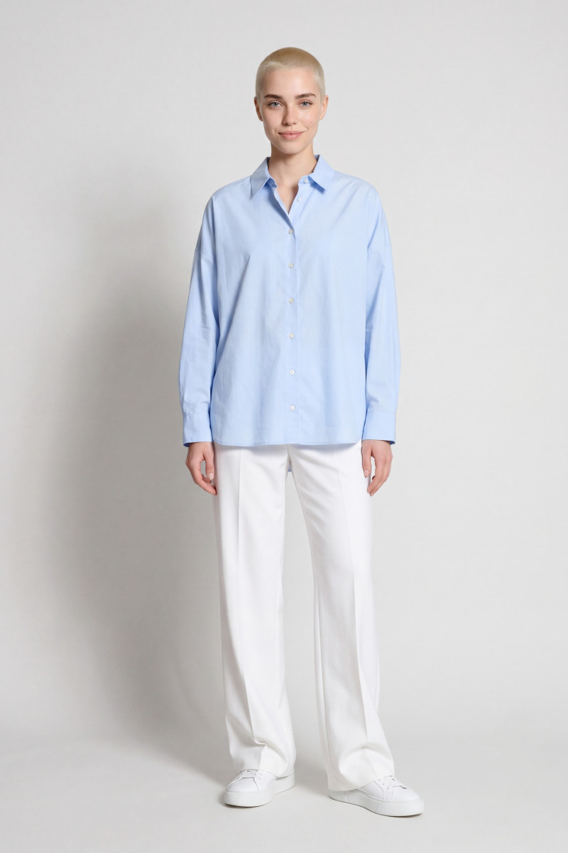 Košeľa Aspesi Camicia Mod.5444 Cielo