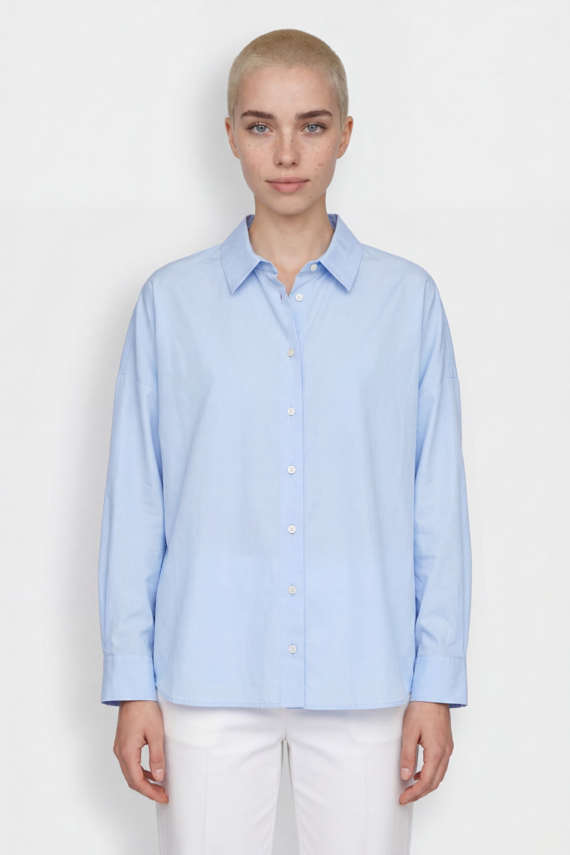Košeľa Aspesi Camicia Mod.5444 Cielo