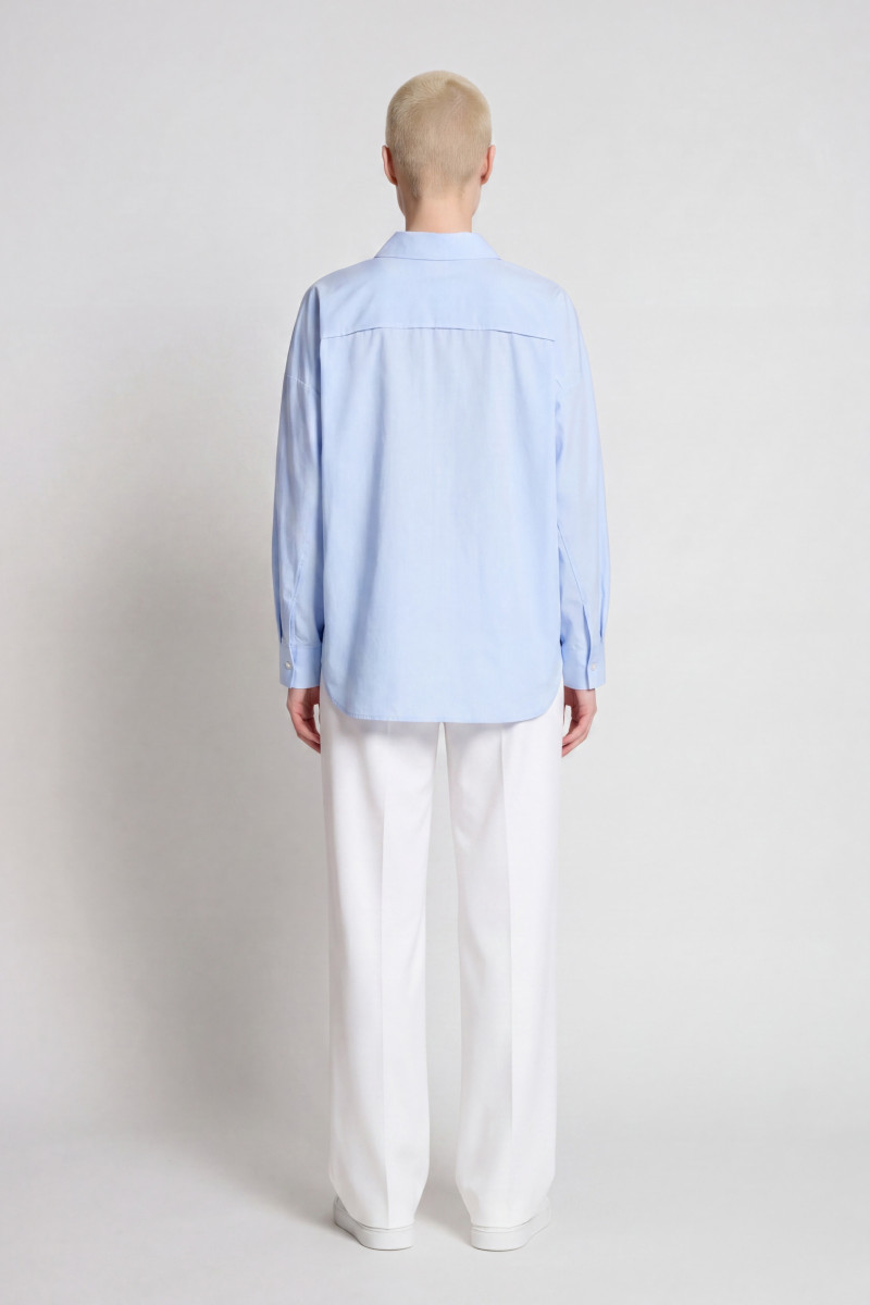 Košeľa Aspesi Camicia Mod.5444 Cielo