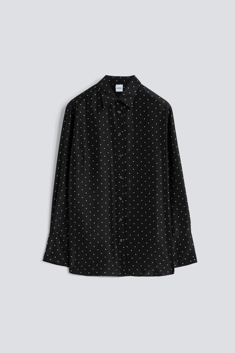 Košeľa Aspesi Camicia Mod.5411 Nero