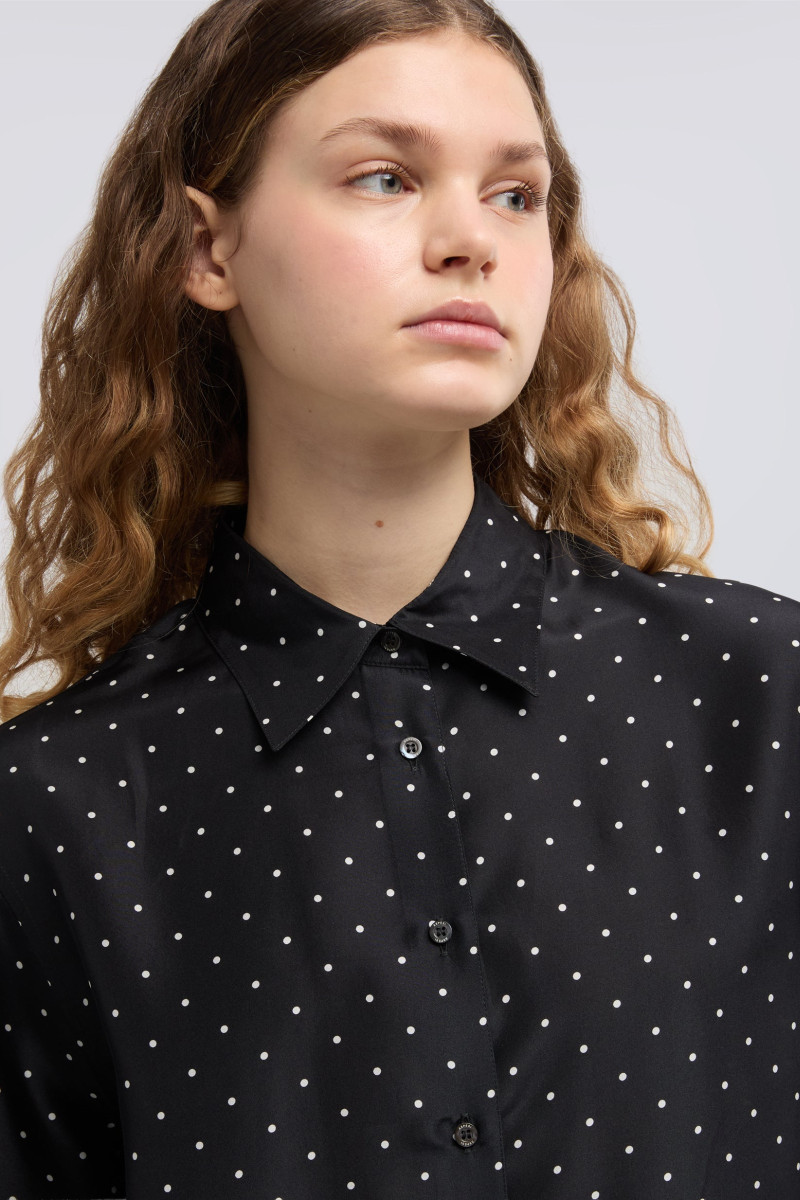 Košeľa Aspesi Camicia Mod.5411 Nero