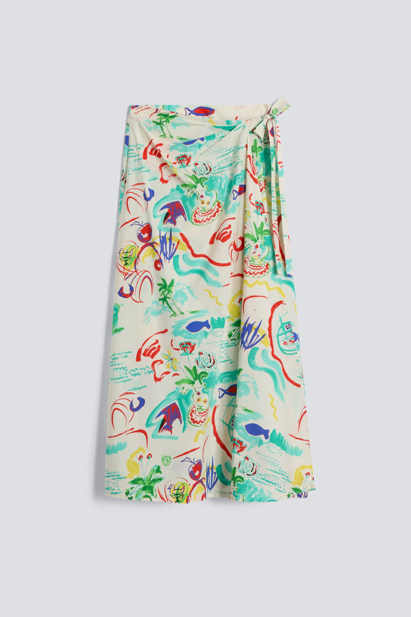 Sukňa Aspesi Gonna Mod.2294 Stampa Multicolor