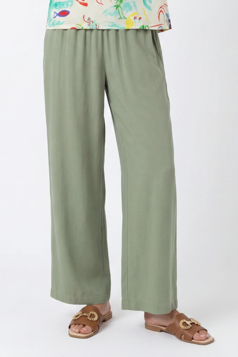 Nohavice Aspesi Pantalone Mod.0128 Verdino
