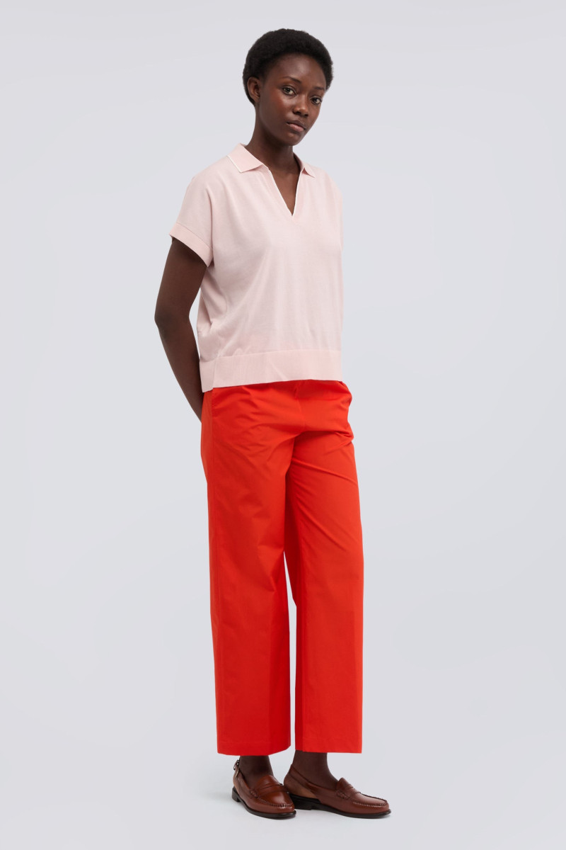Nohavice Aspesi Pantalone Mod.0128 Geranio