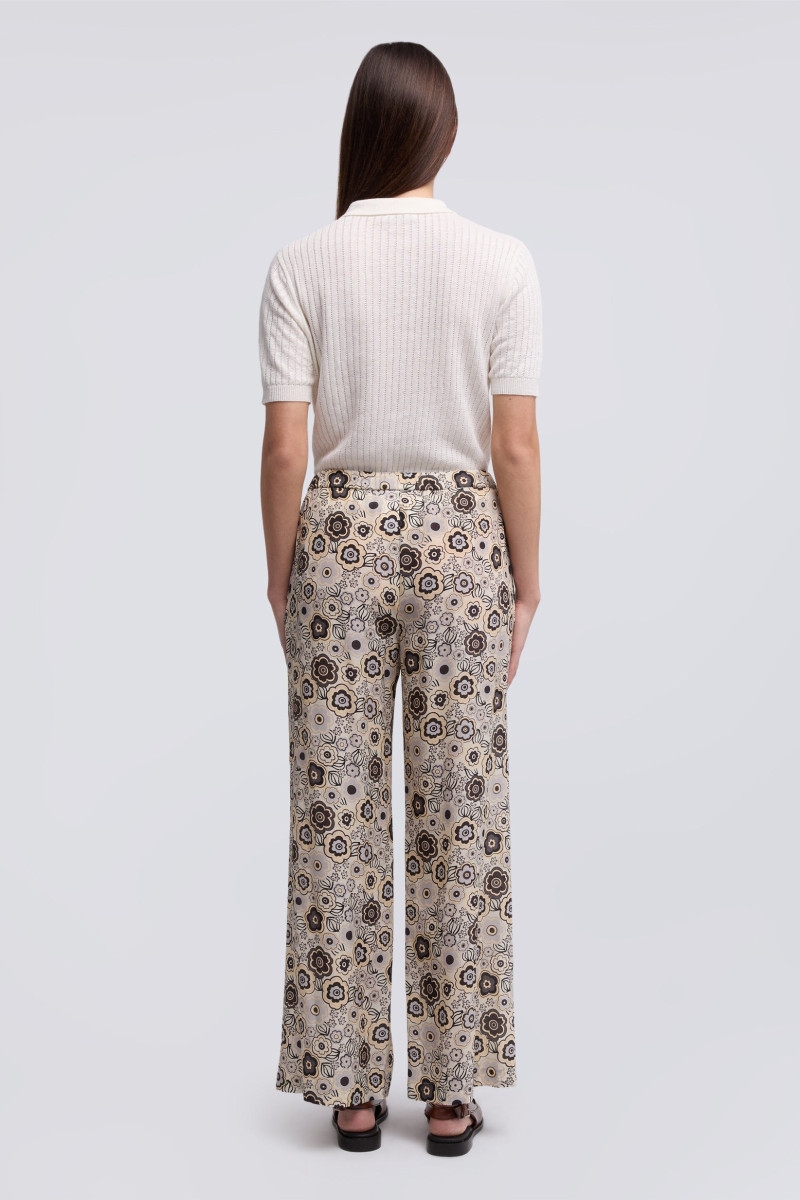 Nohavice Aspesi Pantalone Mod.0128 Naturale