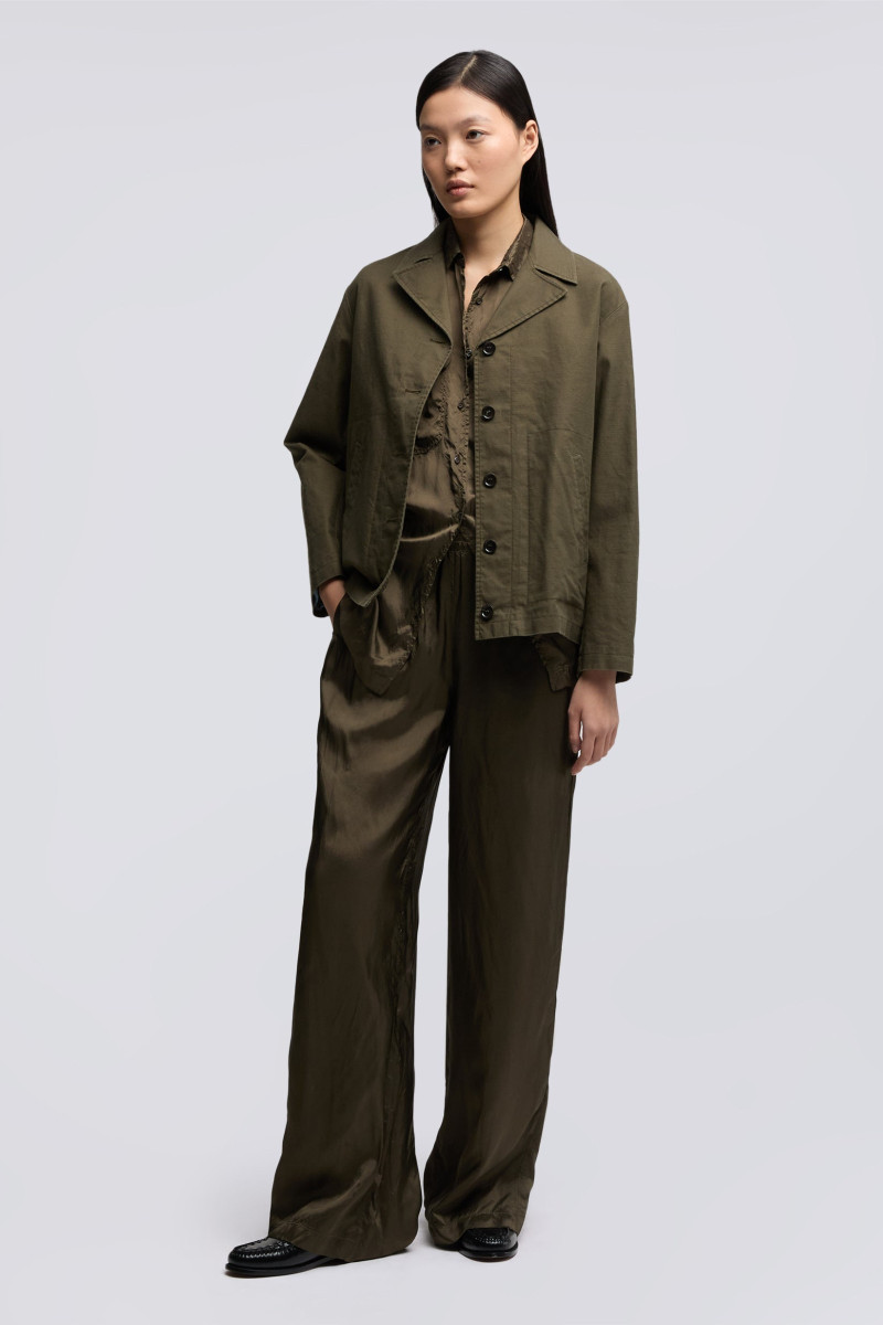 Nohavice Aspesi Pantalone Mod.0122 Militare