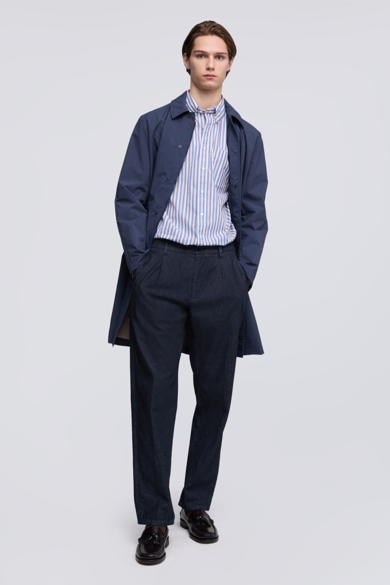 Džínsy Aspesi Pantalone Mono Denim Scuro