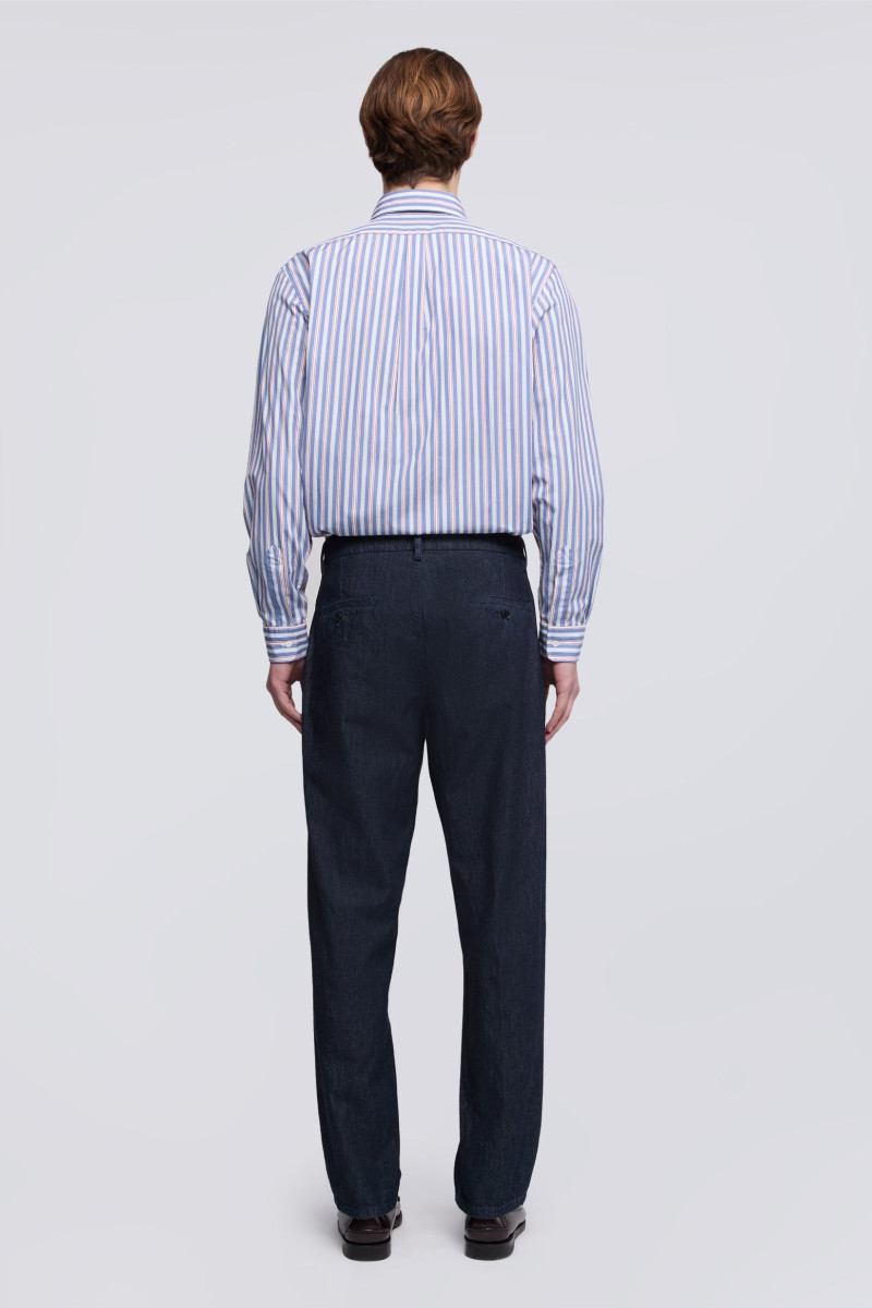 Džínsy Aspesi Pantalone Mono Denim Scuro