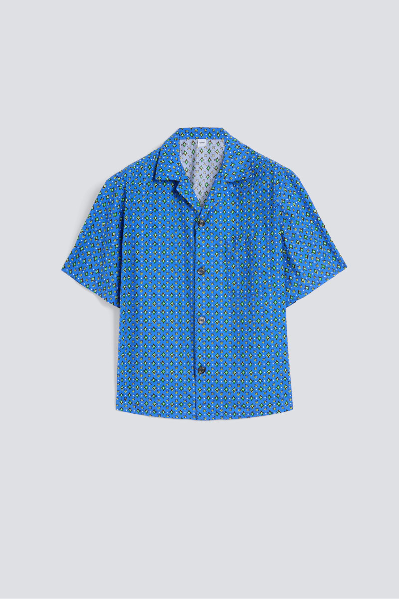 Košeľa Aspesi Camicia Jarvis Bluette