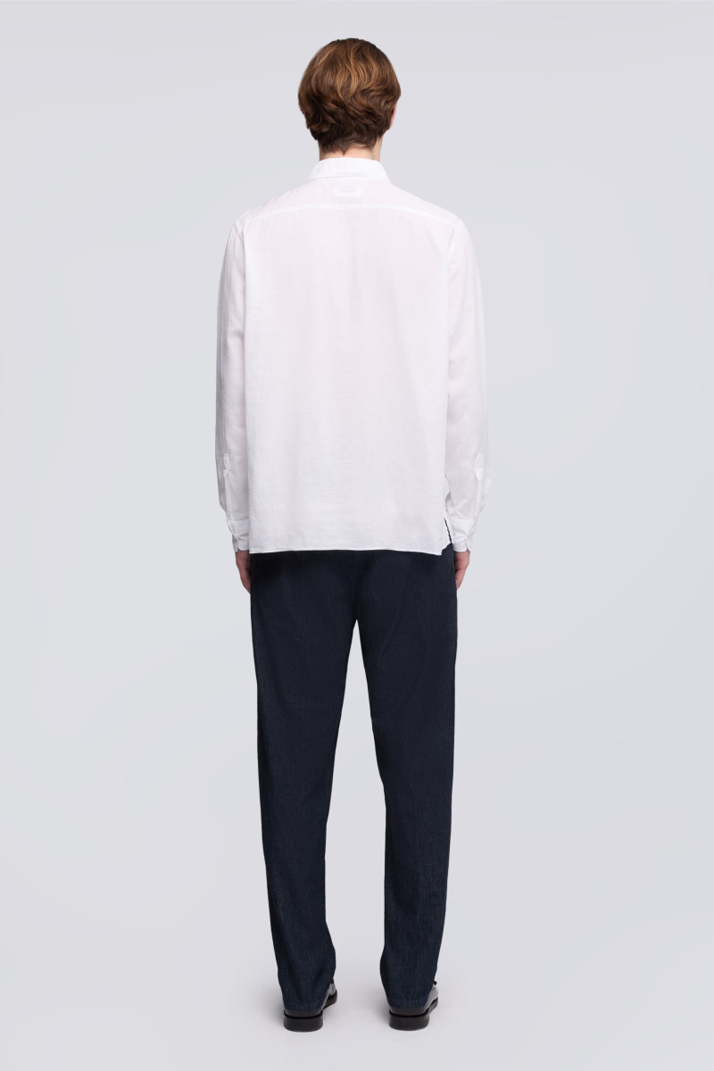 Košeľa Aspesi Camicia Richiusa Bianco