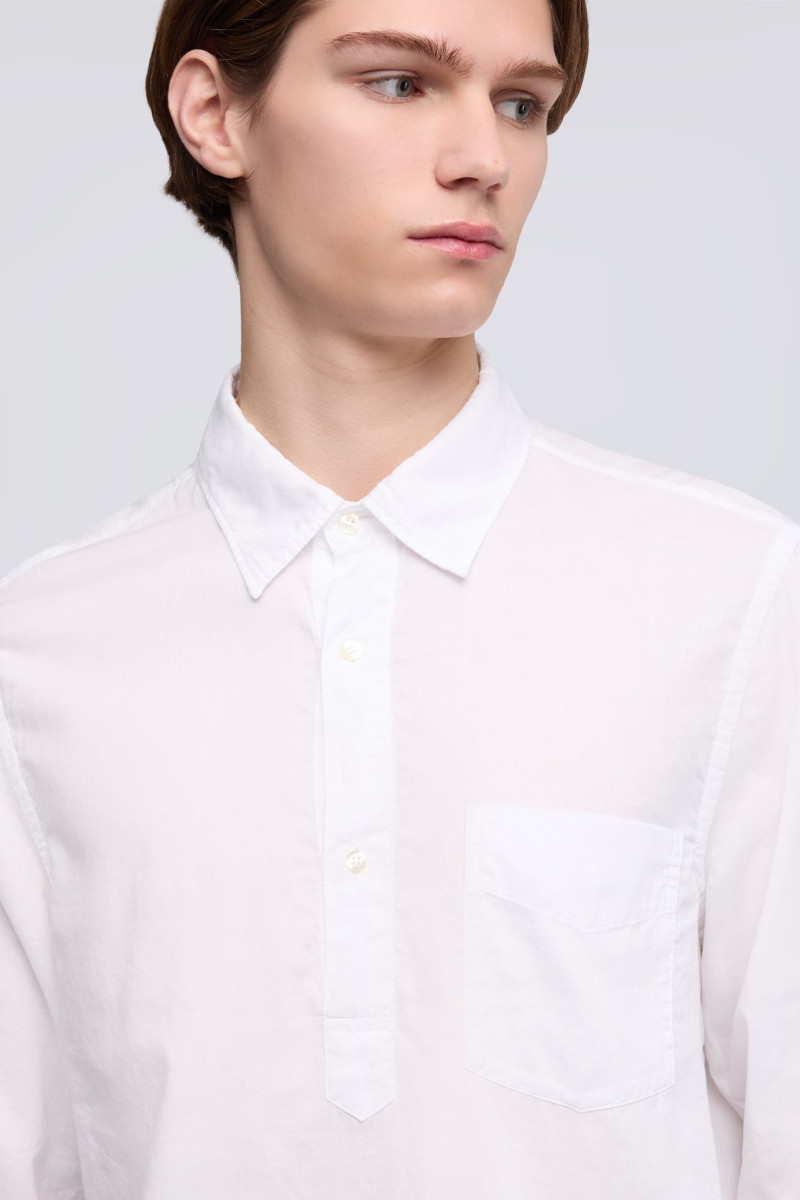 Košeľa Aspesi Camicia Richiusa Bianco