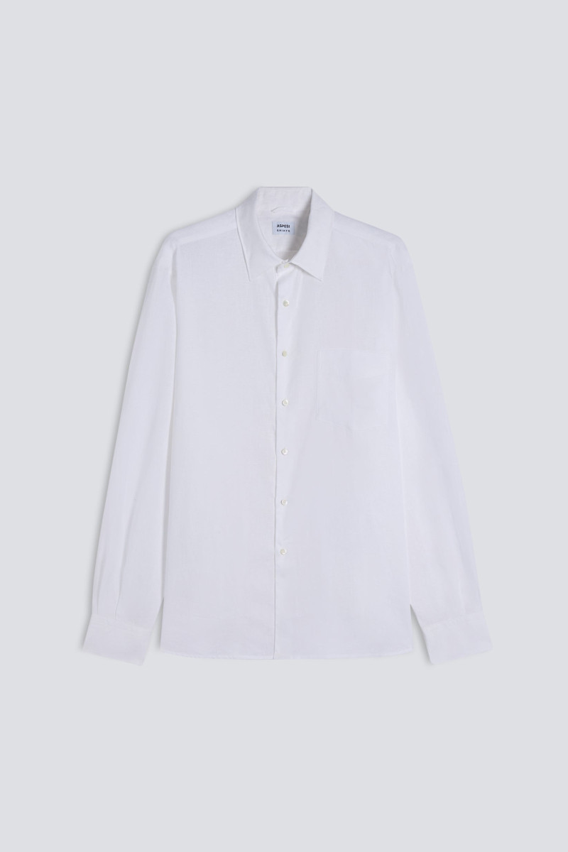 Košeľa Aspesi Camicia Sedici Bianco