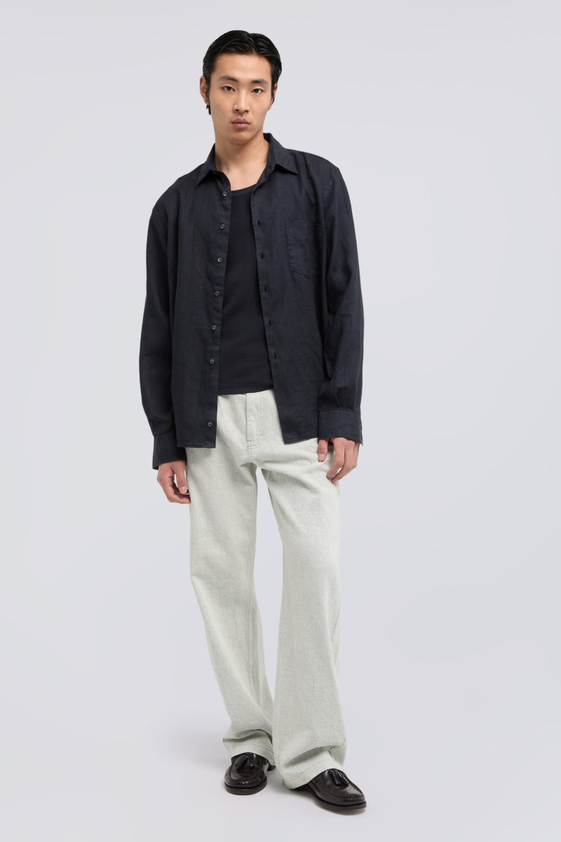 Košeľa Aspesi Camicia Sedici Navy