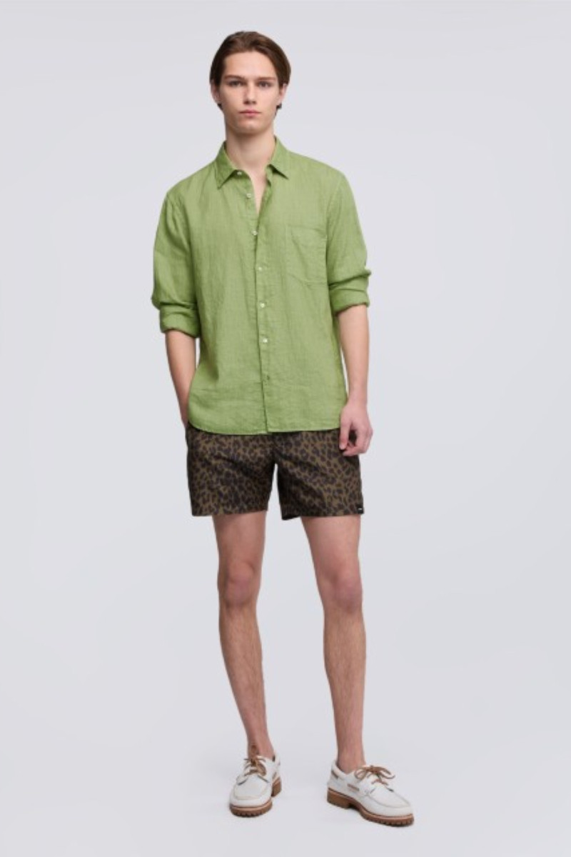 Košeľa Aspesi Camicia Sedici Pistacchio