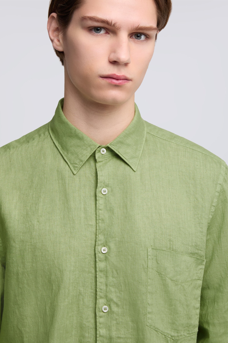 Košeľa Aspesi Camicia Sedici Pistacchio