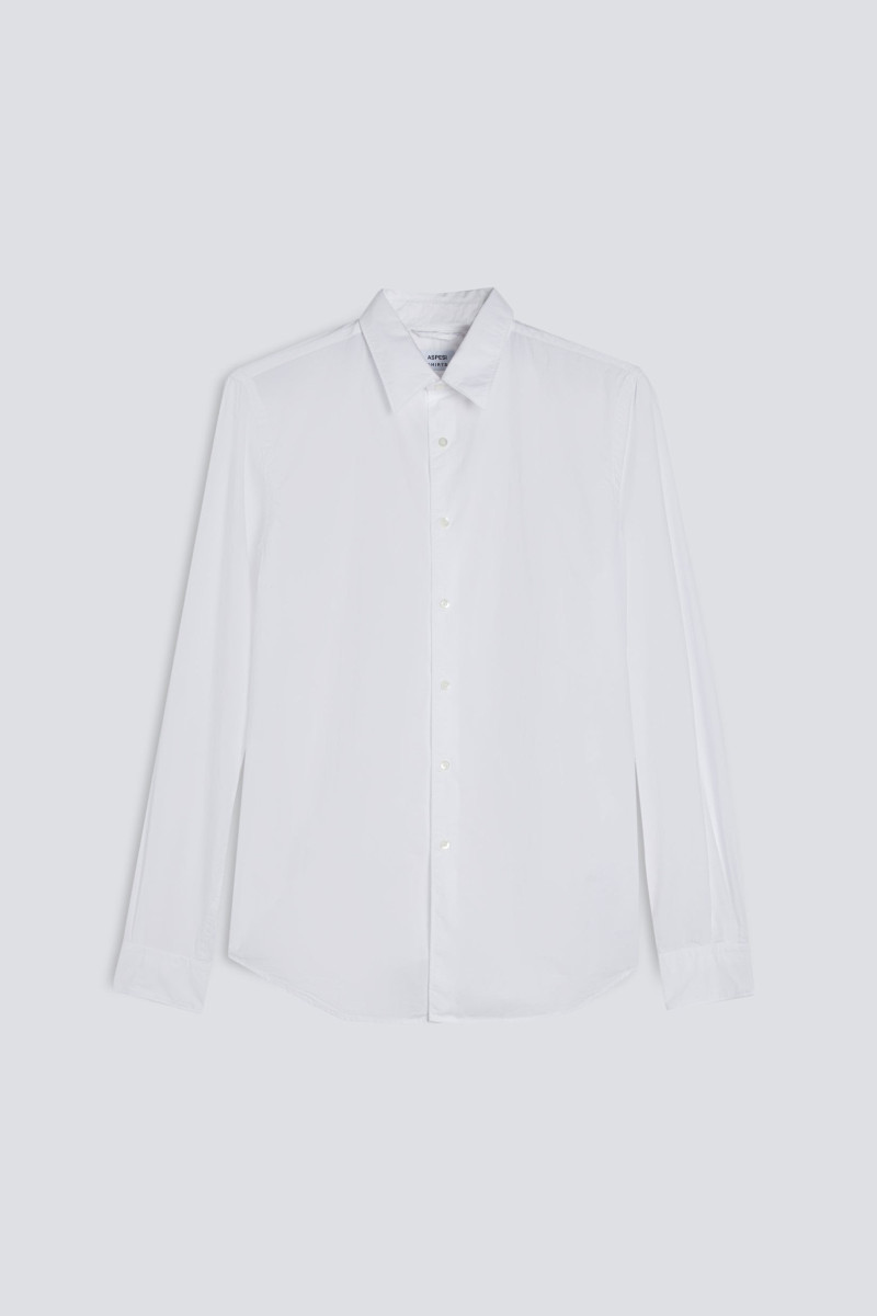 Košeľa Aspesi Camicia Comma Bianco
