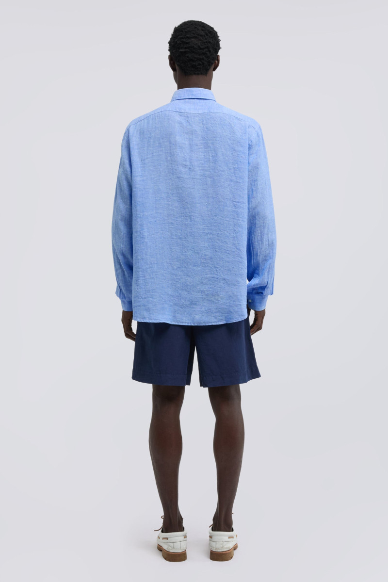 Košeľa Aspesi Camicia Comma Azzurro