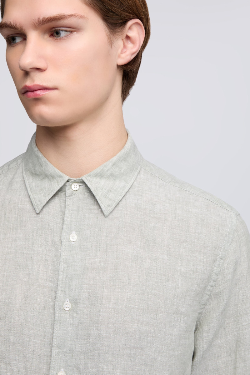 Košeľa Aspesi Camicia Comma Salvia