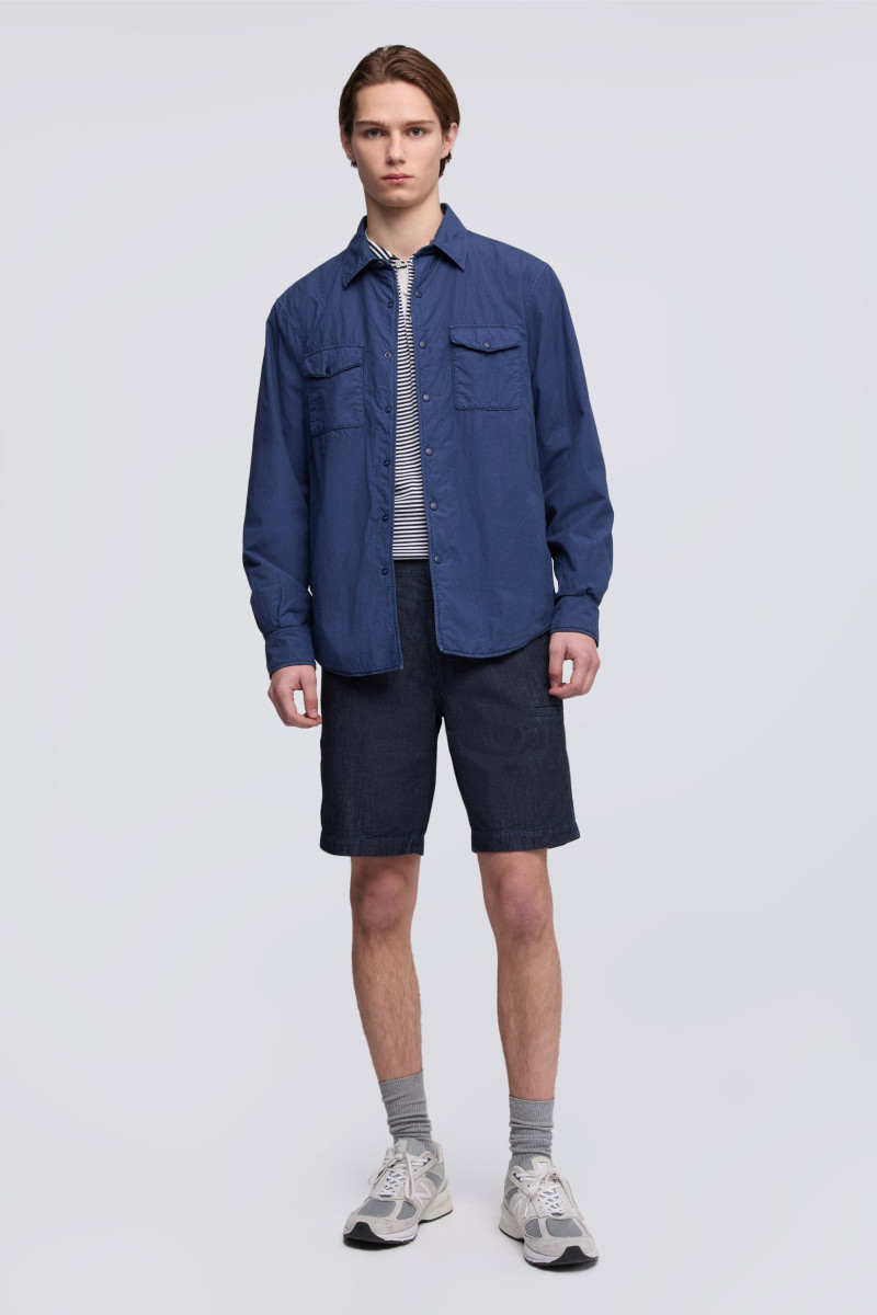 Košeľa Aspesi Camicia 13 Cotton Avio