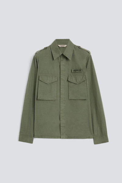 KOŠILE ASPESI CAMICIA FIELD SHIRT - Fotografie č. 4