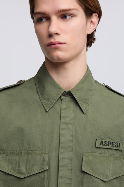 KOŠILE ASPESI CAMICIA FIELD SHIRT - Fotografie č. 3