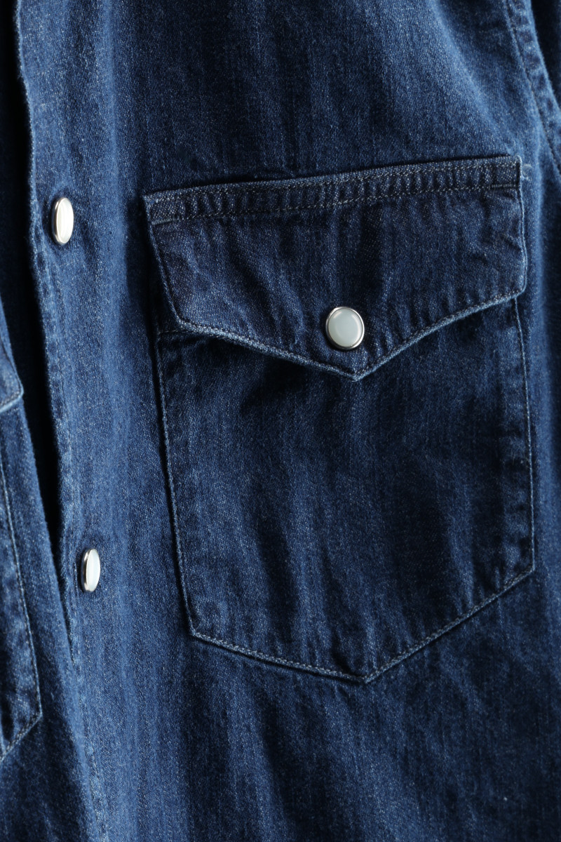 Košeľa Aspesi Camicia Ri - Wayne Denim