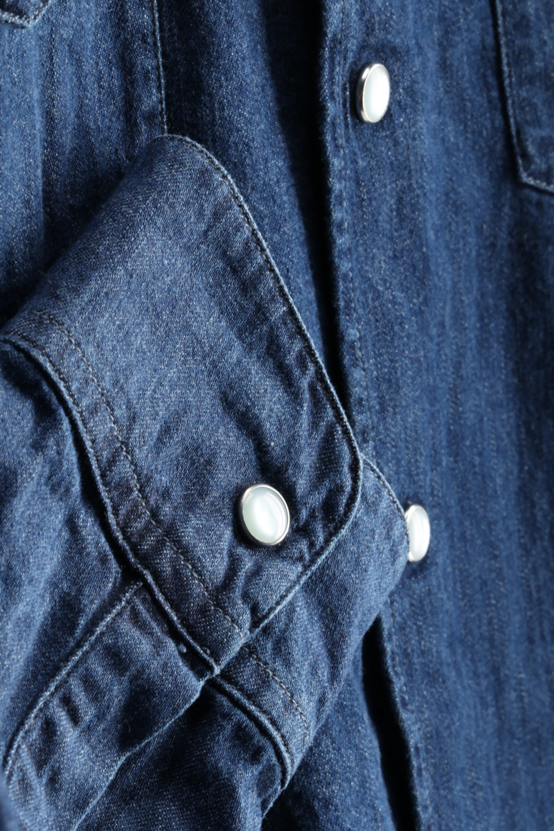 Košeľa Aspesi Camicia Ri - Wayne Denim