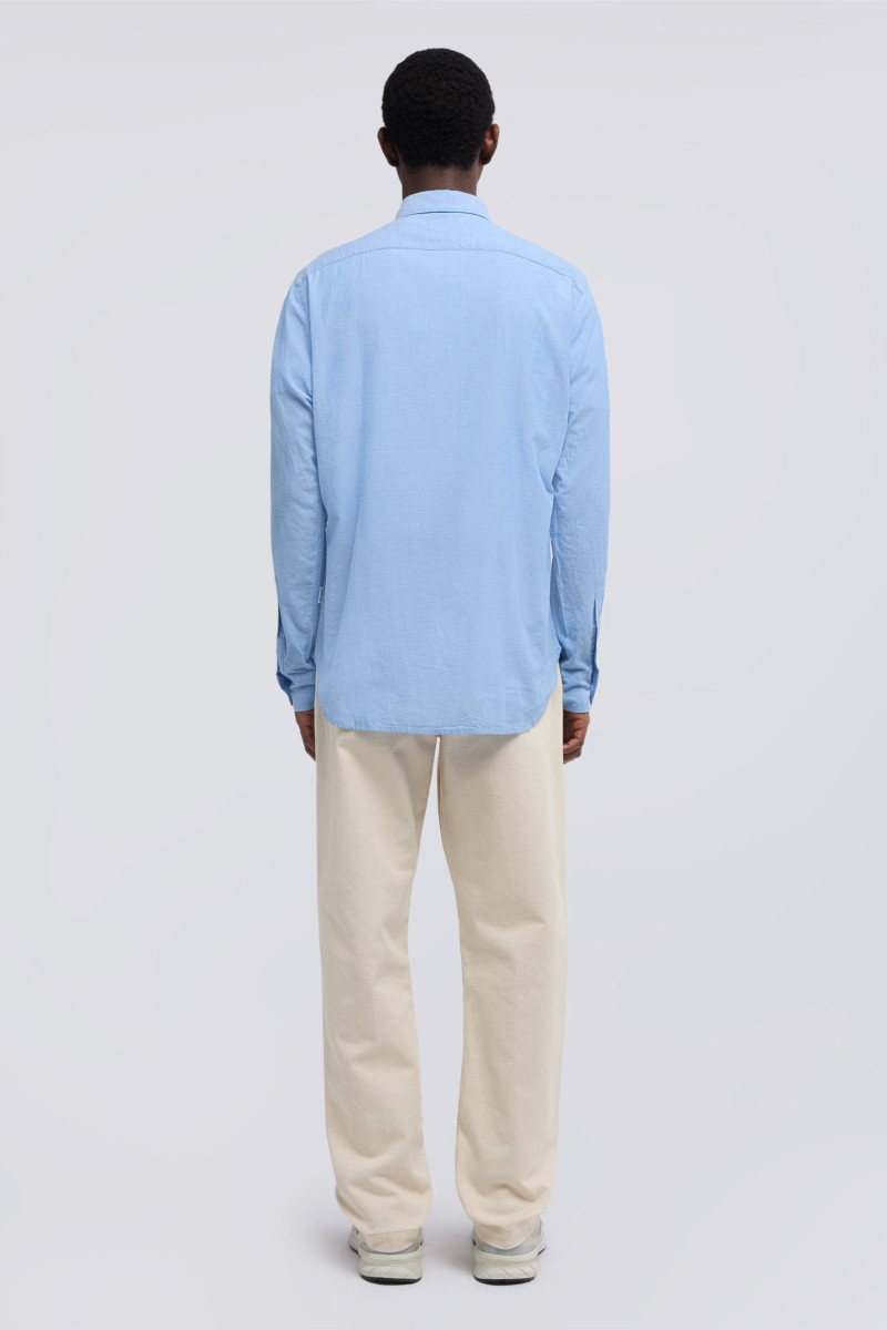 Košeľa Aspesi Camicia Ridotta Ii Azzurro