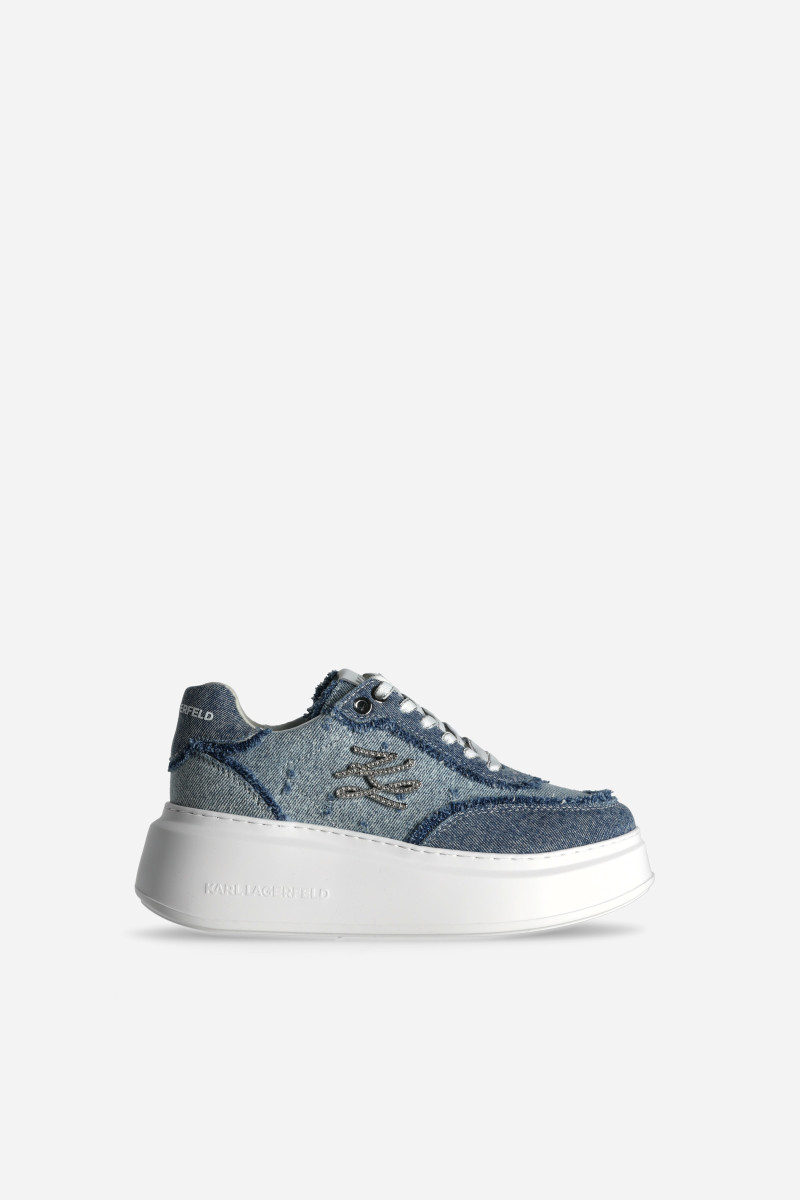 Tenisky Karl Lagerfeld Anakapri Autograph Mix Lo Denim W/Blue
