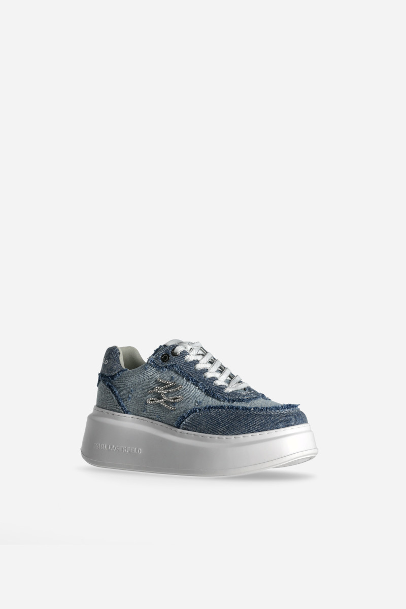 Tenisky Karl Lagerfeld Anakapri Autograph Mix Lo Denim W/Blue