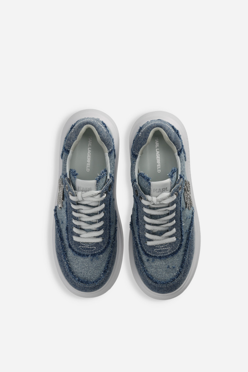 Tenisky Karl Lagerfeld Anakapri Autograph Mix Lo Denim W/Blue