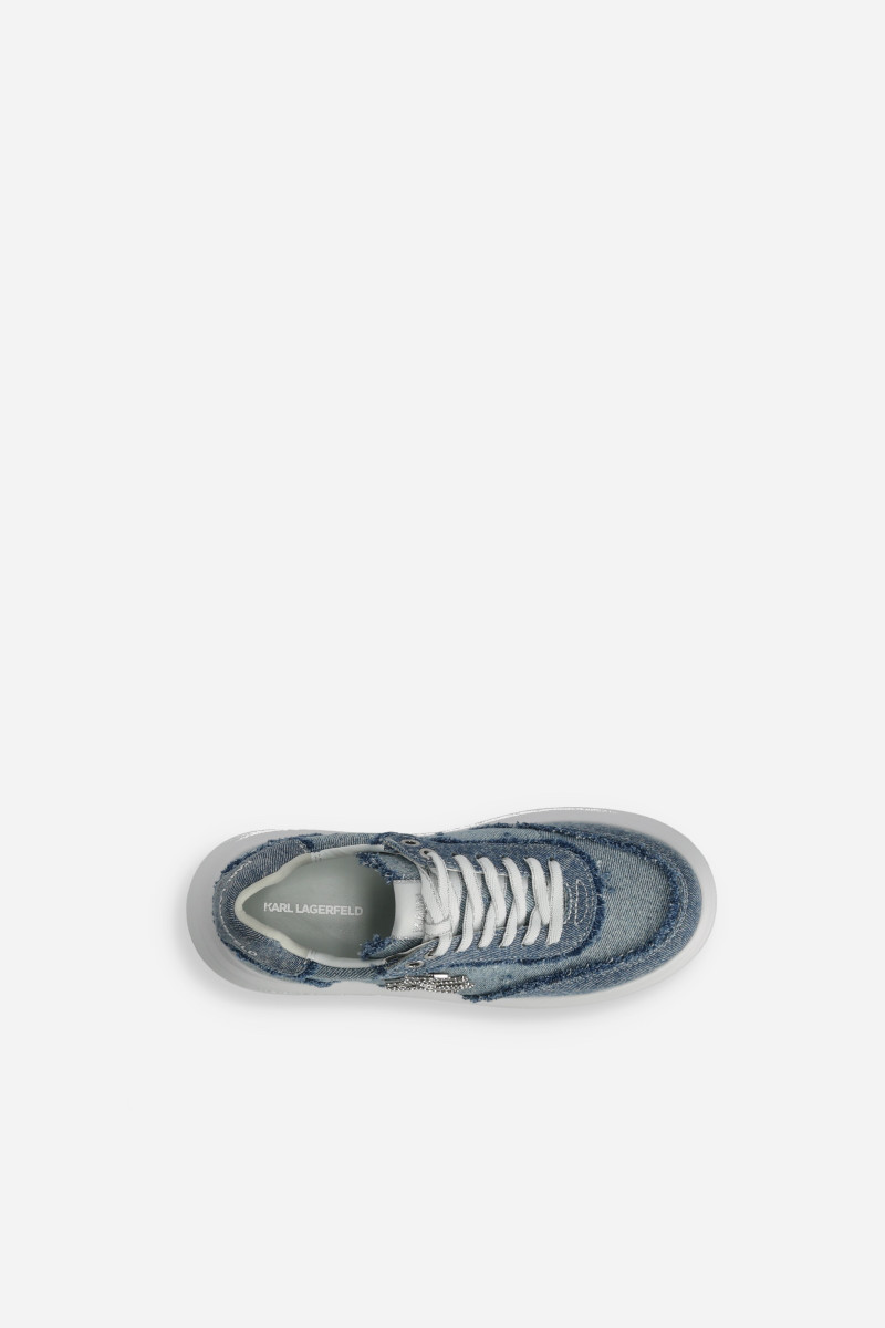 Tenisky Karl Lagerfeld Anakapri Autograph Mix Lo Denim W/Blue