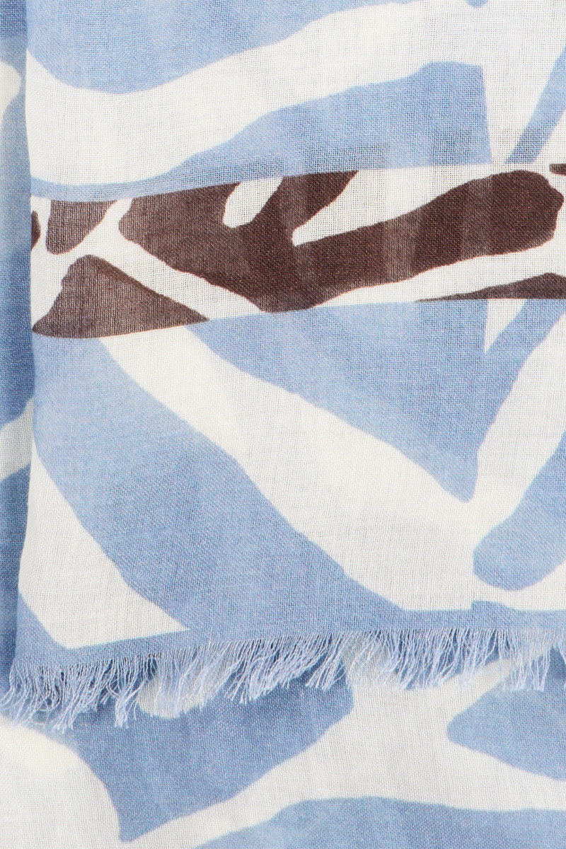 Šatka Camel Active Shawls Ocean Blue