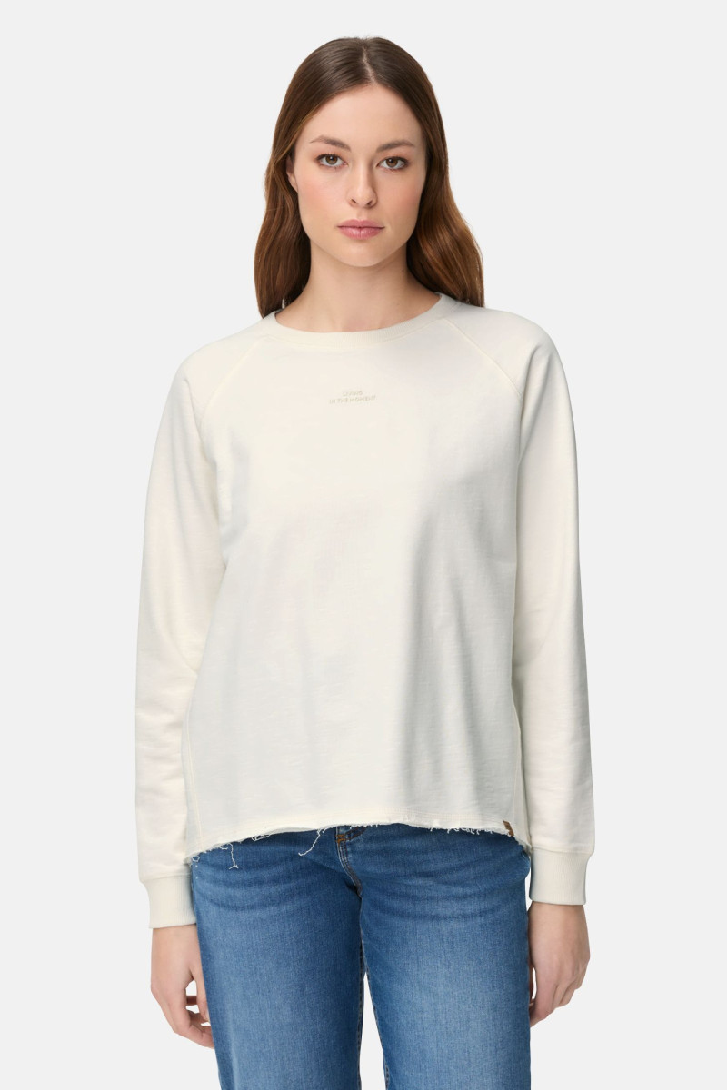 Mikina Camel Active Sweatshirts White