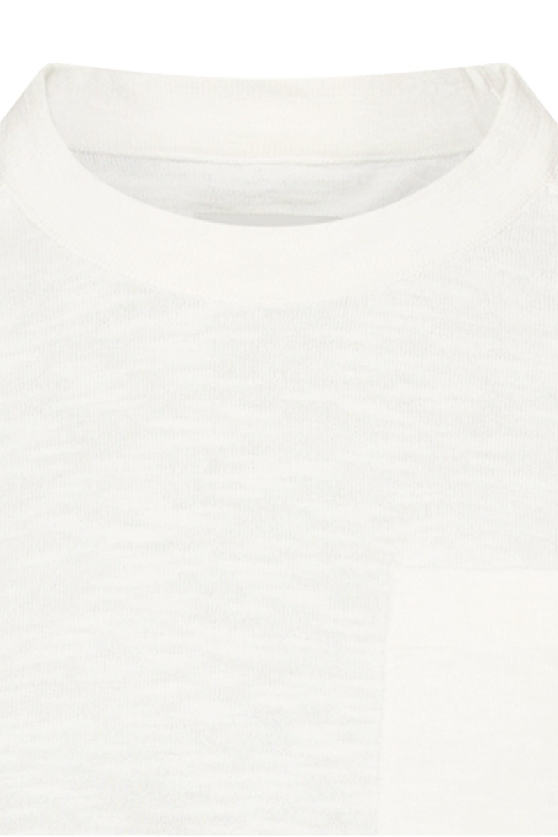Sveter Camel Active Knit 1/2 Sleeves White
