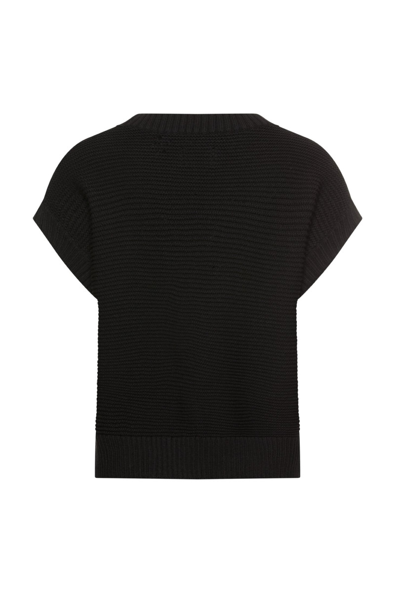 Sveter Camel Active Knit 1/2 Sleeves Black
