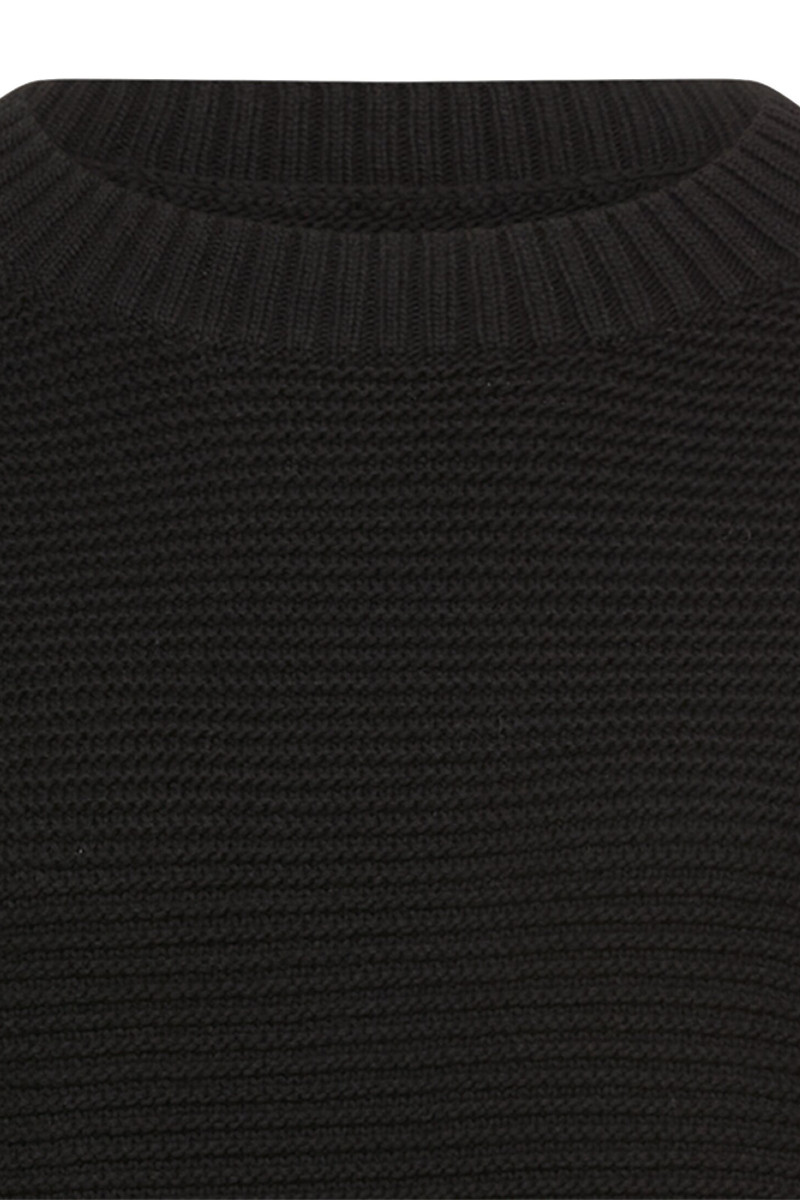 Sveter Camel Active Knit 1/2 Sleeves Black