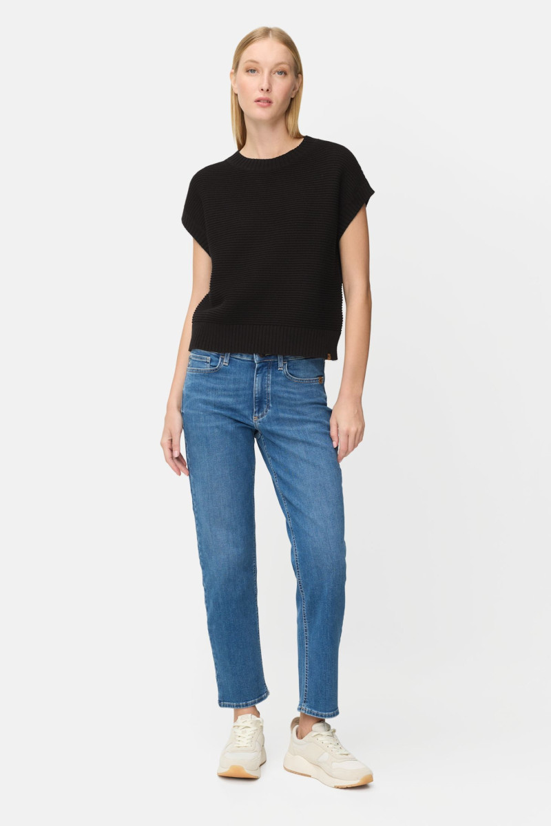 Sveter Camel Active Knit 1/2 Sleeves Black