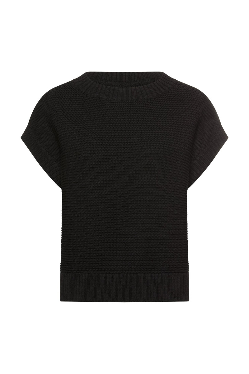 Sveter Camel Active Knit 1/2 Sleeves Black