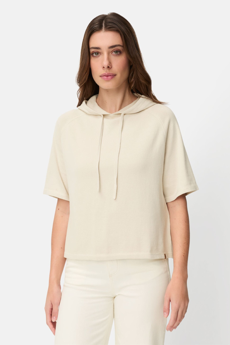 Sveter Camel Active Knit 1/2 Sleeves Pearl