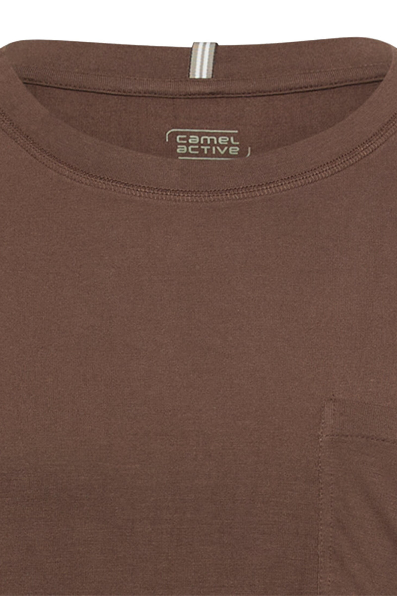 Tričko Camel Active T-Shirts 1/1 Sleeves Brown