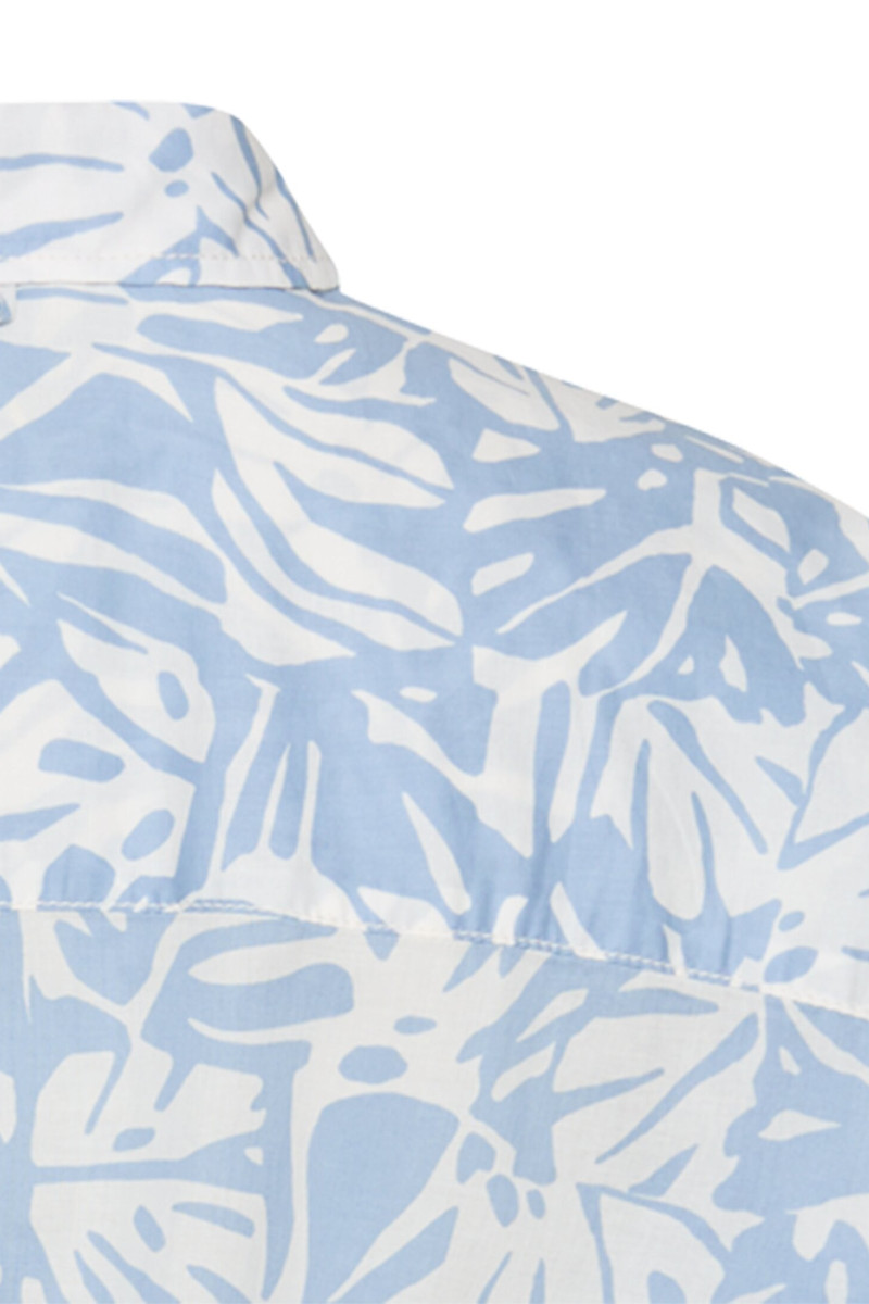 Košeľa Camel Active Blouses 1/1 Sleeves Ocean Blue
