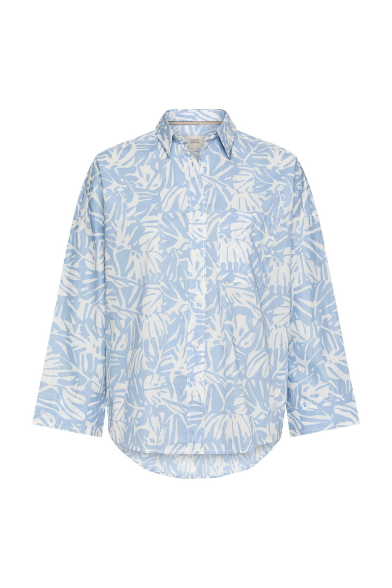 Košeľa Camel Active Blouses 1/1 Sleeves Ocean Blue