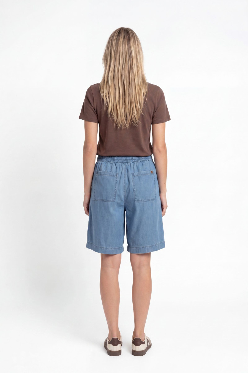 Šortky Camel Active Bermudas / Shorts Bleached Blue