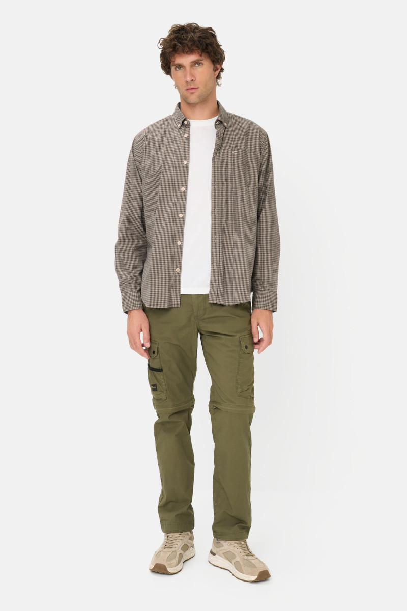 Košeľa Camel Active Shirts 1/1 Sleeves Deep Olive
