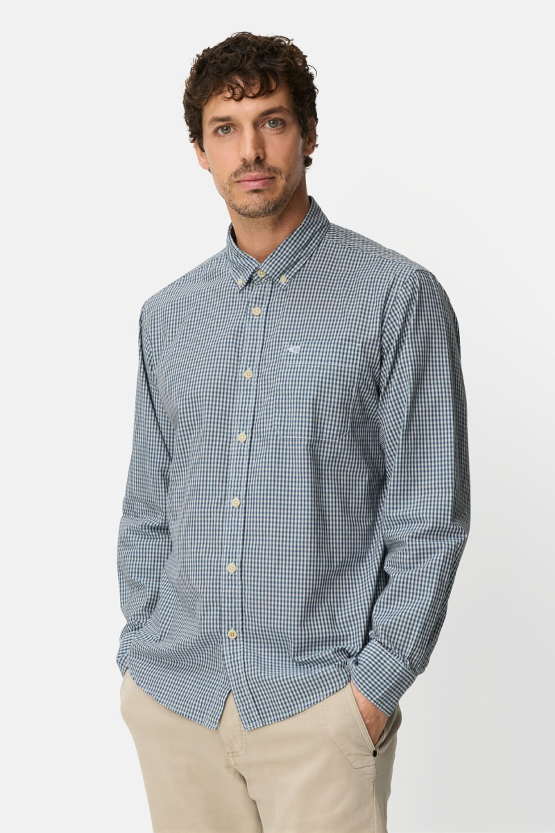 Košeľa Camel Active Shirts 1/1 Sleeves Dark Indigo