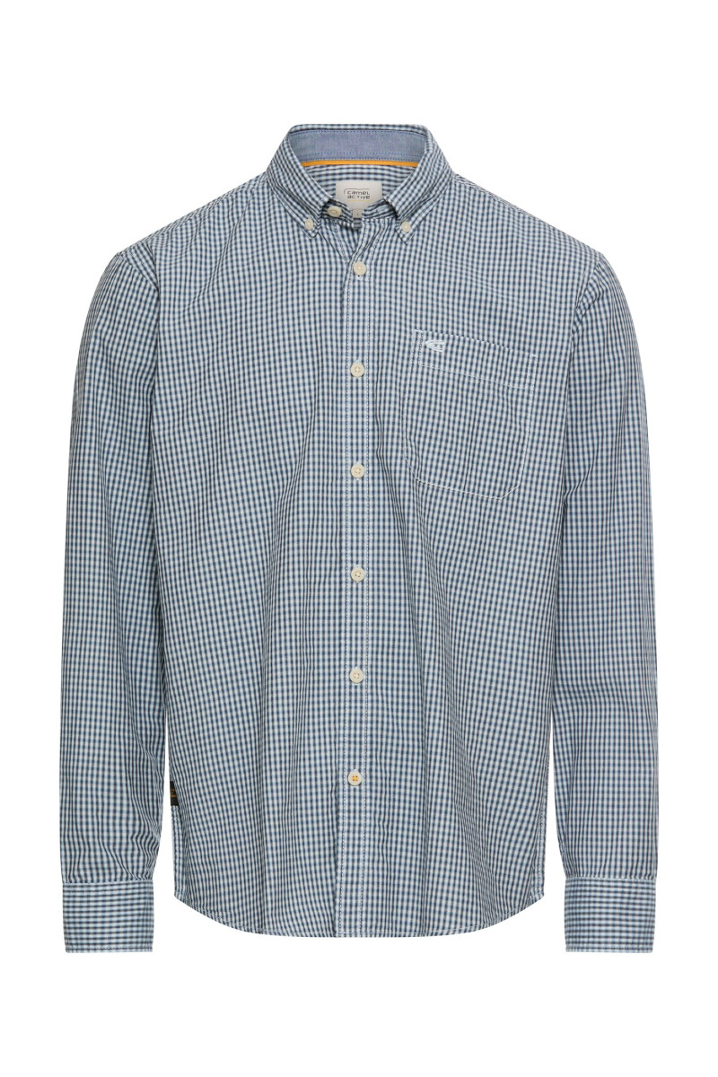Košeľa Camel Active Shirts 1/1 Sleeves Dark Indigo